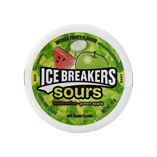 Sweet ArtureIce Breakers Sours Watermelon and Green Apple 42g