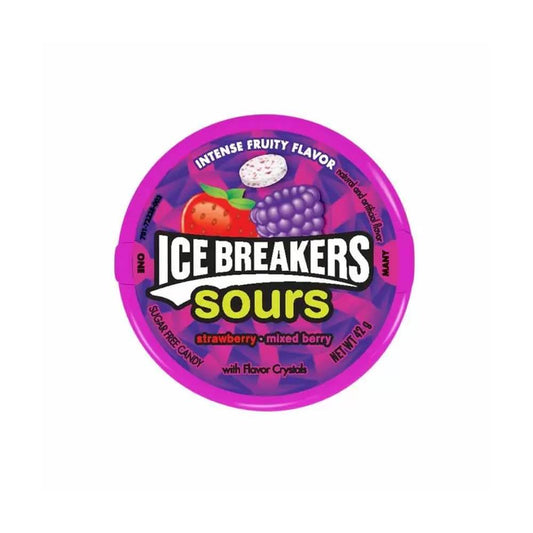Sweet ArtureIce Breakers Sours Wild Berry Sugar Free 42g